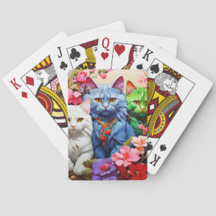 Cartas de Póquer para Amantes de Gatos