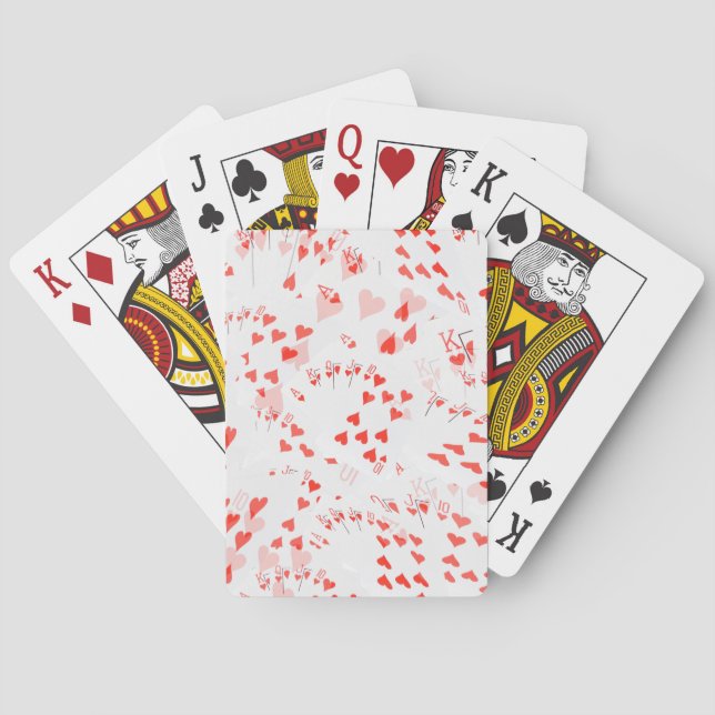Cartas de póquer Patrón de brillo directo, (Reverso)