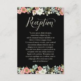 Cartas de recepción de boda en la frontera de los 