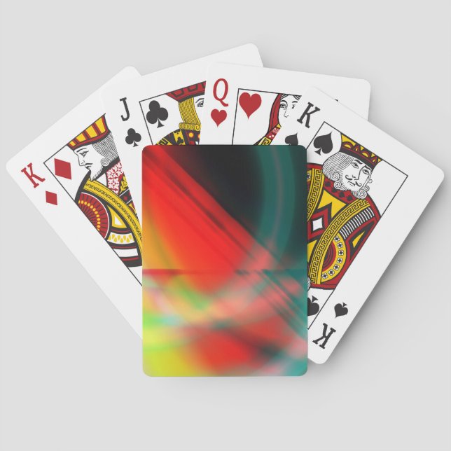 Cartas de reproducción abstractas (Reverso)