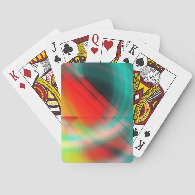 Cartas de reproducción abstractas (Reverso)