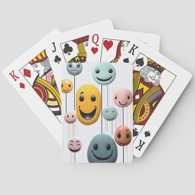 Cartas de reproducción abstractas (Reverso)