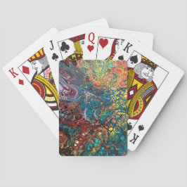 Cartas de reproducción abstractas 