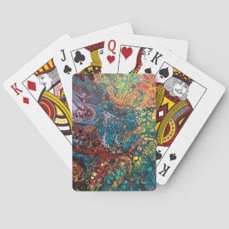 Cartas de reproducción abstractas