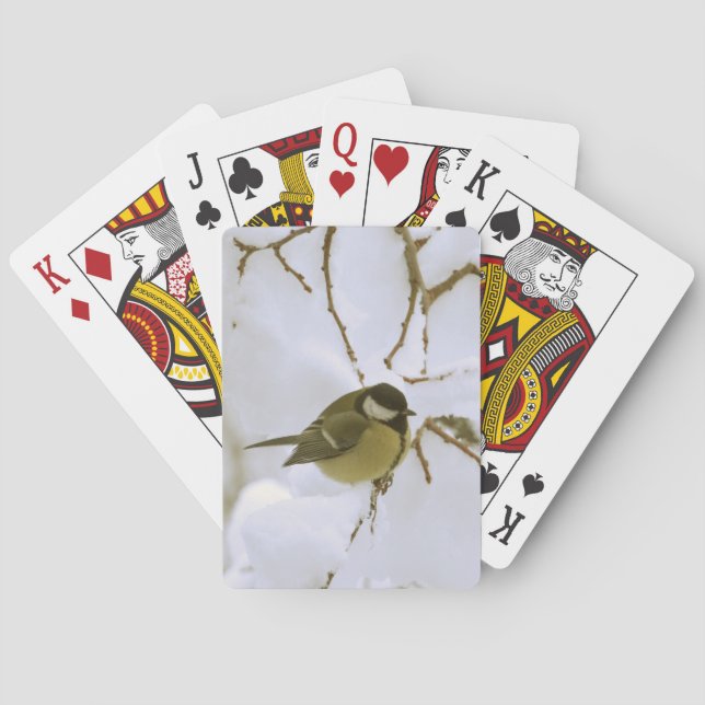 Cartas de reproducción clásicas de nieve (Reverso)