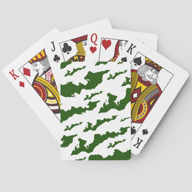 Cartas de reproducción con logotipo repetido en la (Reverso)