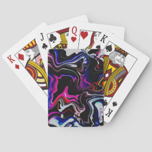 Cartas de reproducción de arte alcohólico