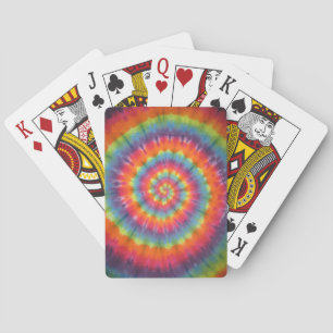 Cartas de reproducción de bicicletas Trippy Swirl