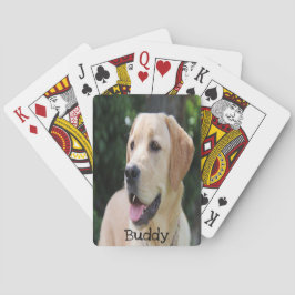 Cartas de reproducción de fotos de perros personal