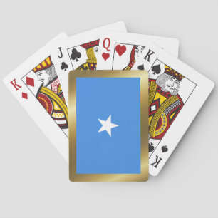 Cartas de reproducción de la bandera de Somalia