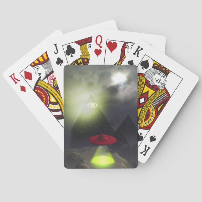 Cartas de reproducción de la Pirámide de Illuminat (Reverso)