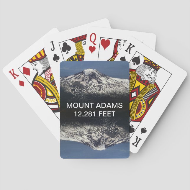 Cartas de reproducción de Mount Adams (Reverso)
