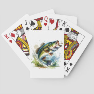 Cartas de reproducción de pesca
