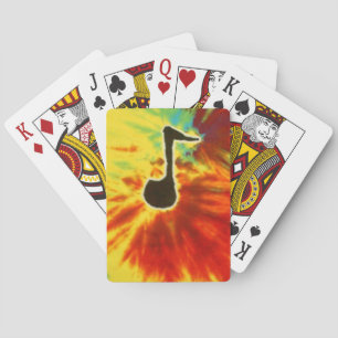 Cartas de reproducción en bicicleta de tintes de n