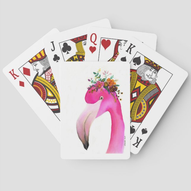 Cartas de reproducción "Flo" (Reverso)