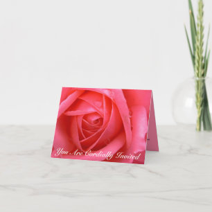 Cartas de Rosa Invitaciones personalizadas a la bo