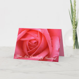 Cartas de Rosa Invitaciones personalizadas a la bo