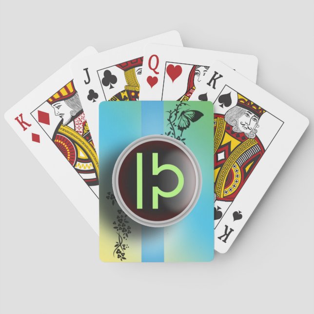 Cartas de Rótulo de Libra (Reverso)