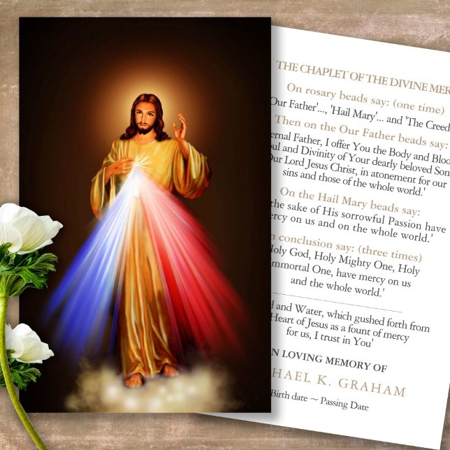 Cartas de simpatía de la oración de la plegaria de (Forever in our hearts, celebration of life, in loving memory of, prayer cards for bereavement)