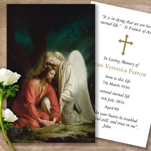 Cartas de solidaridad de la oración de Jesús y Ang