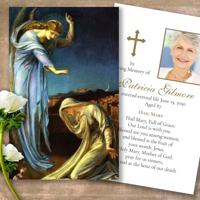 Cartas de solidaridad de la oración de la oración  (catholic, religious, celebration of life, in loving memory of, prayer cards for bereavement)
