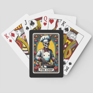 Cartas de Tarot Poker del Chef Skeleton
