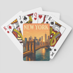 Cartas de viaje a Brooklyn Bridge NYC Nueva York
