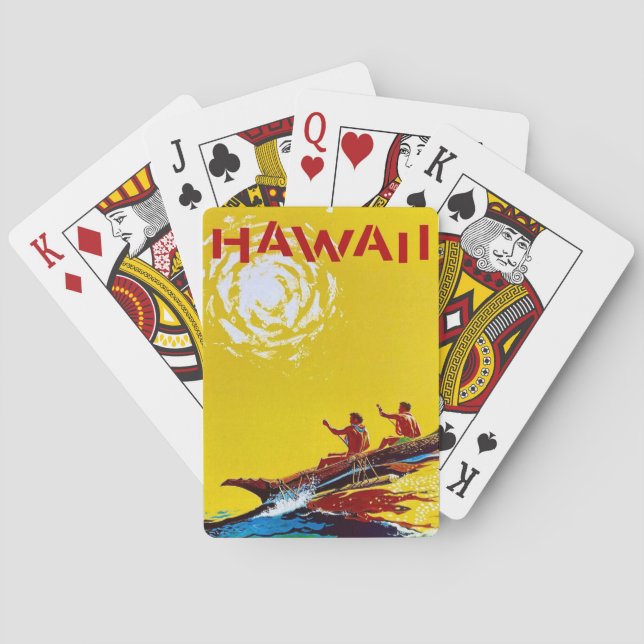 Cartas de viaje de Hawái (Reverso)