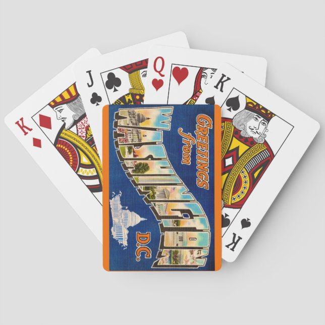 Cartas de Washington DC (Reverso)