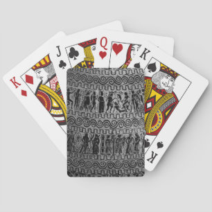 Cartas decorativas de imágenes de arte en biciclet