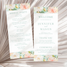 Cartas del programa de bodas de la Casa de la Mone