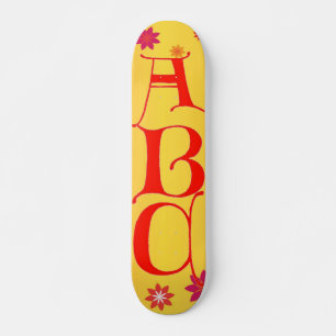 Cartas del Skateboard ABC