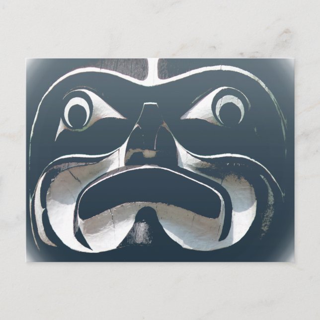 Cartas del Tótem de las postales de Vancouver (Anverso)