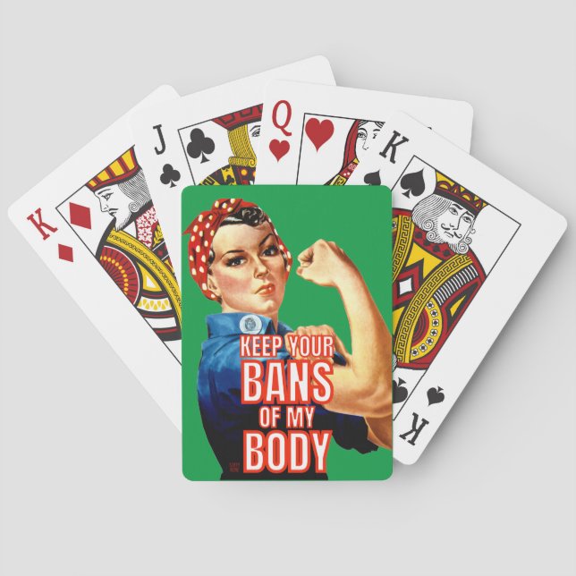 cartas "DERECHOS DE LA MUJER 101" (Reverso)