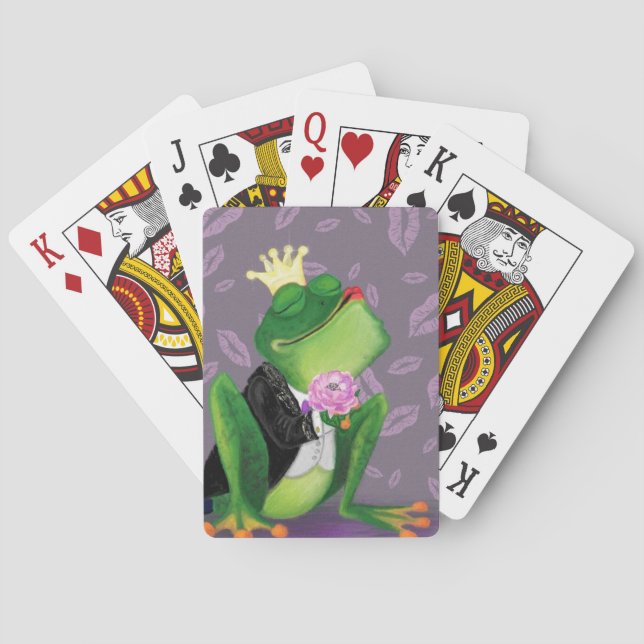 Cartas divertidas de Frog Prince (Reverso)