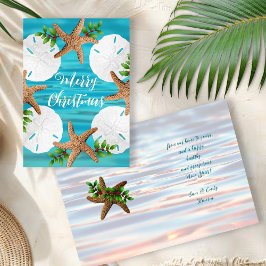 Cartas dobladas de Navidades de playa Starfish Dol