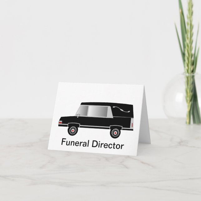 Cartas en blanco de notas del director funerario (Anverso)