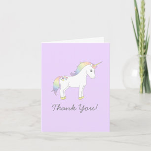 Cartas estacionales de Unicorn Cute Kids Pastel