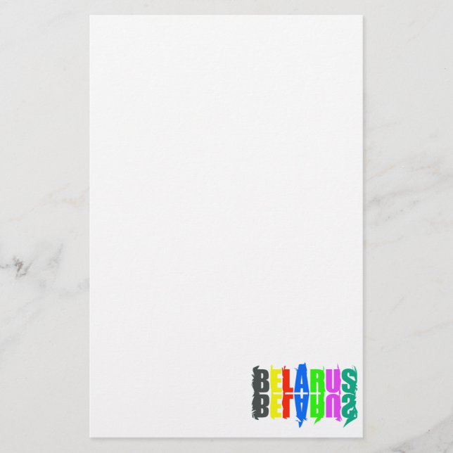 Cartas felices coloridas de Bielorrusia (Anverso)