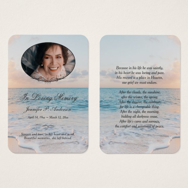 Cartas fotográficas conmemorativas del Calming Sea (Anverso y reverso)