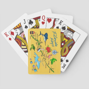 Cartas ilustradas de Florida Keys