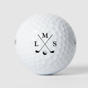 Cartas iniciales Bolas de golf con logotipo person