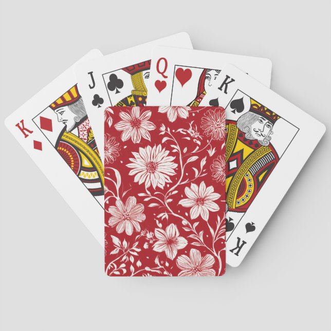 Cartas inspiradas por la elegancia floral (Reverso)