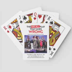 Cartas La baraja de las tarjetas que va mal