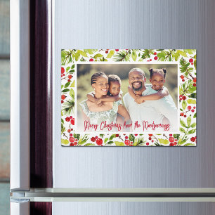 Cartas magnéticas de fotos de los navidades Berrie