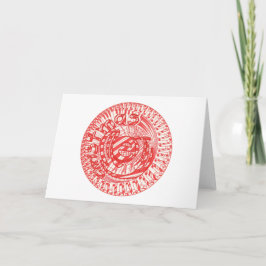 Cartas musicales de dulces de Navidad