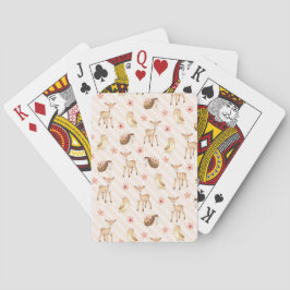 Cartas para el juego de animales Pastel Woodland