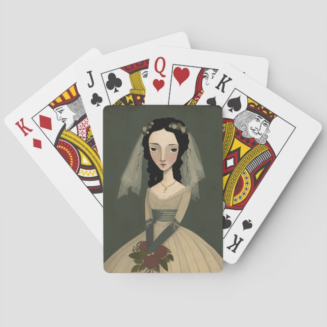 Cartas para jugar a novias sin sonreír (Reverso)