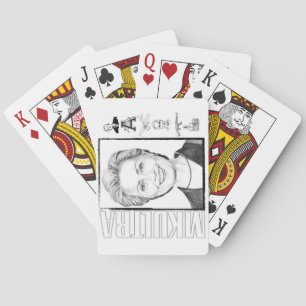 Cartas para jugar al crimen de Hillary Clinton