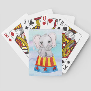 Cartas para jugar al elefante de circo
